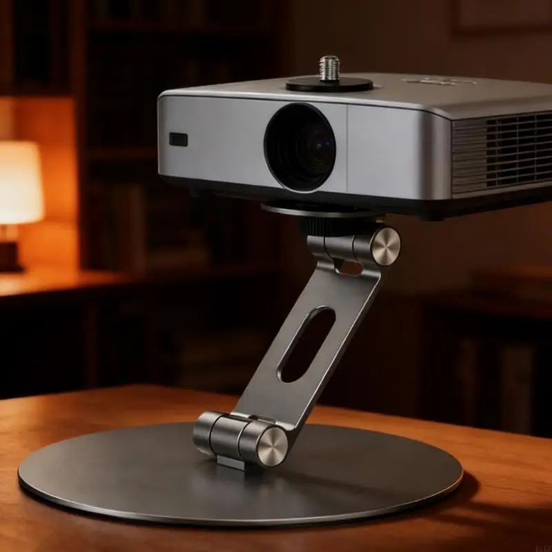 Soporte proyector portátil plegable giratorio 360° ajustable - imagen 4