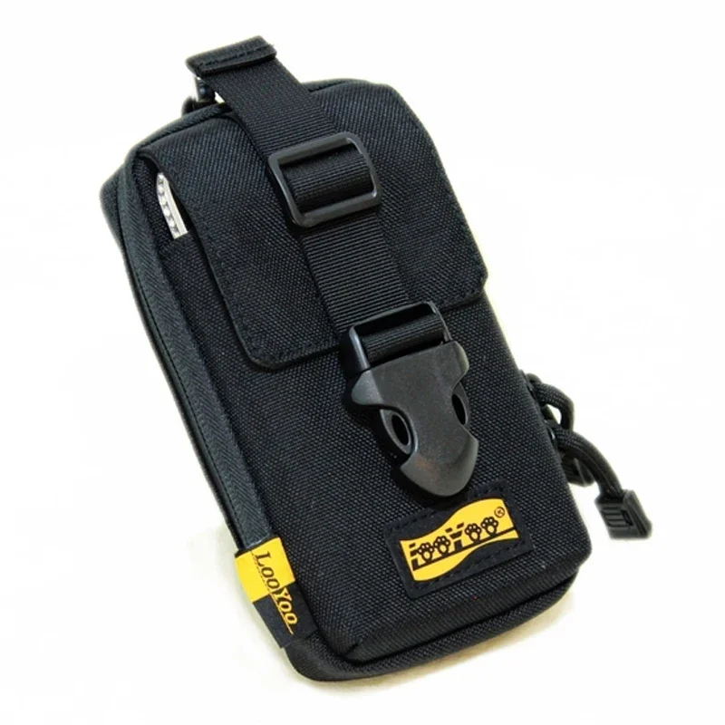 Bolsa táctica de nylon para móvil con correa cintura o brazo