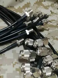 Cable de extensión de antena táctica para comunicación radio