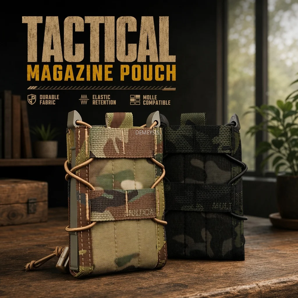 Bolsa porta cargadores MOLLE táctica universal ajustable para rifle