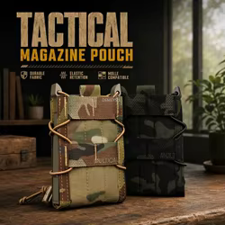 Bolsa porta cargadores MOLLE táctica universal ajustable para rifle