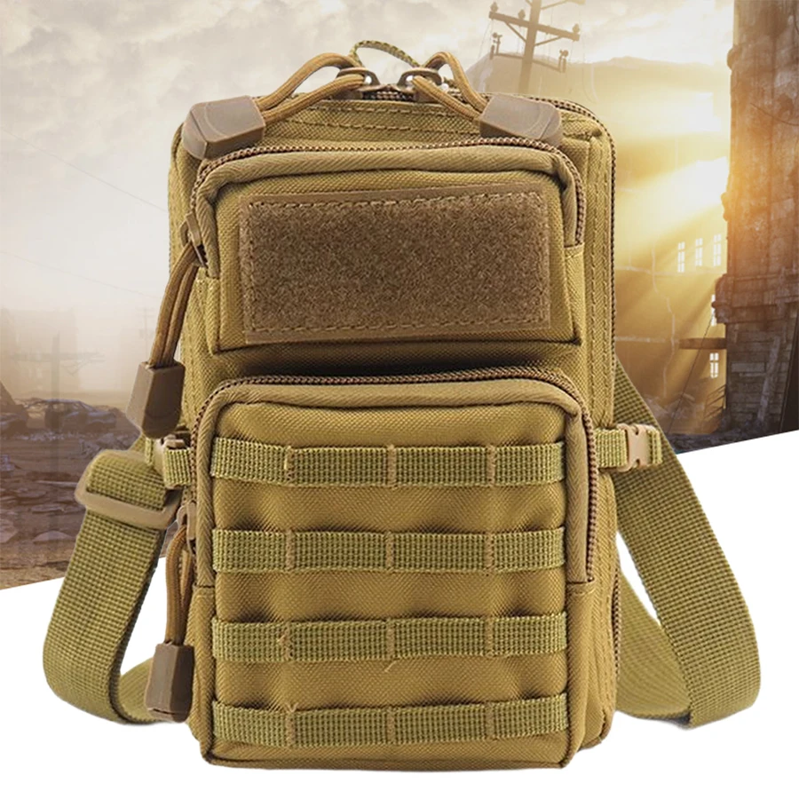 Bolsa de cintura táctica multifuncional para exteriores y móvil - imagen 3