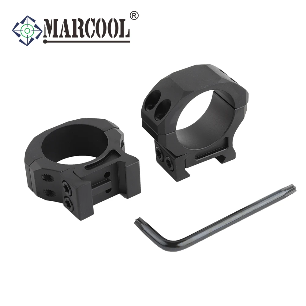 Anillos de montaje Marcool para tubo 30mm y riel Picatinny