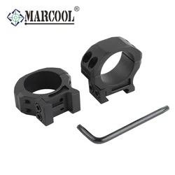 Marcool Anillo Picatinny 30mm aluminio 7075 para linterna táctica