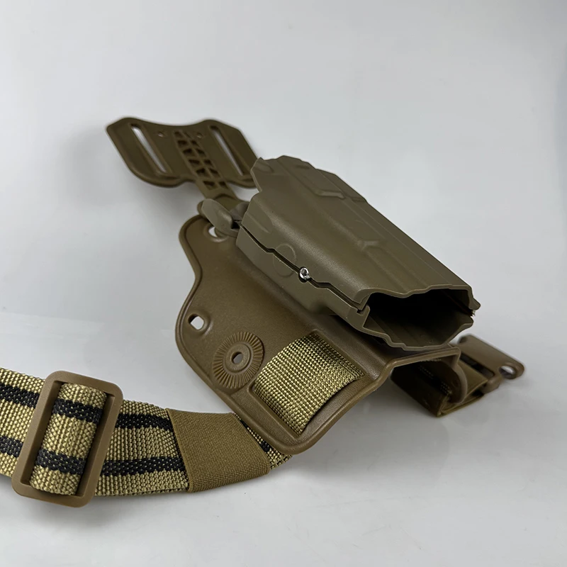 Funda táctica pistola Airsoft para Sig P320 con liberación rápida - imagen 3