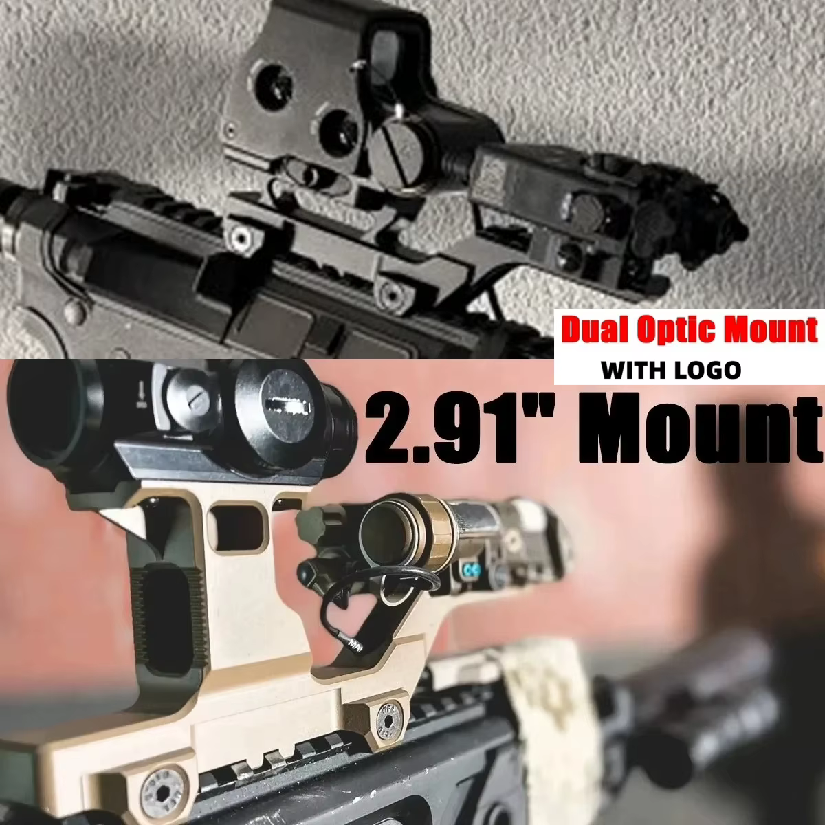 Hydra Riser soporte de montaje óptico para mira holográfica - imagen 4