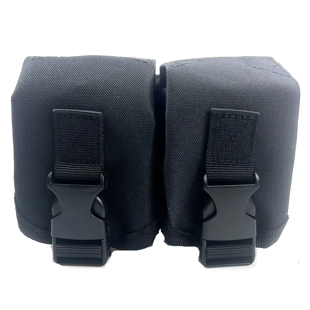 Bolsa MOLLE para granadas – táctica estilo M67 paintball - imagen 2