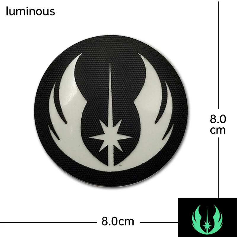 Pulsera táctica identificación reflectante con velcro - imagen 2