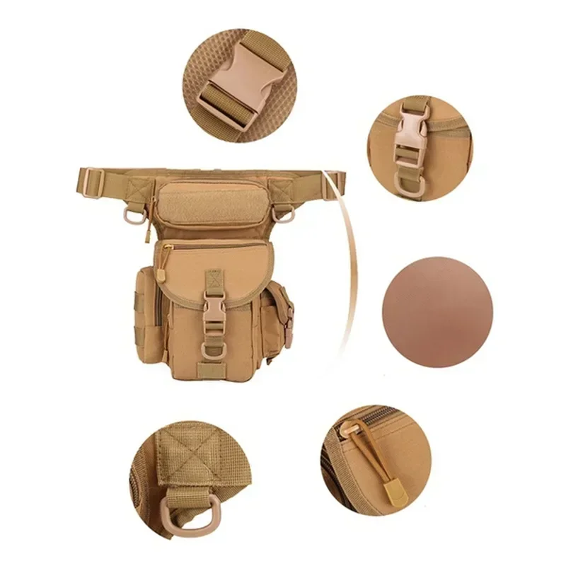 Bolsa táctica de pierna – Outdoor, caza y motociclismo