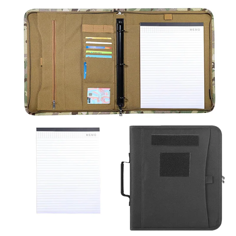 Libreta táctica camuflaje con anillas y cubierta Oxford - imagen 5