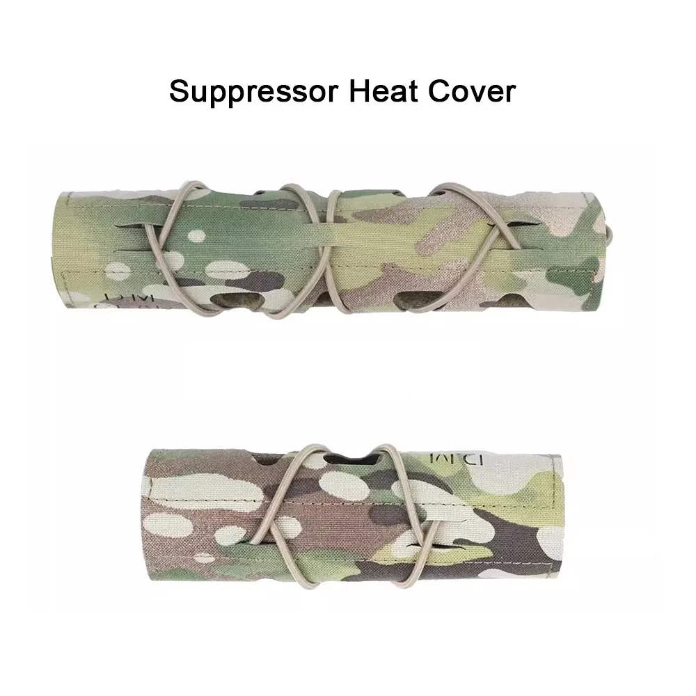 DMgear Funda térmica silenciador Airsoft escudo camuflaje táctico