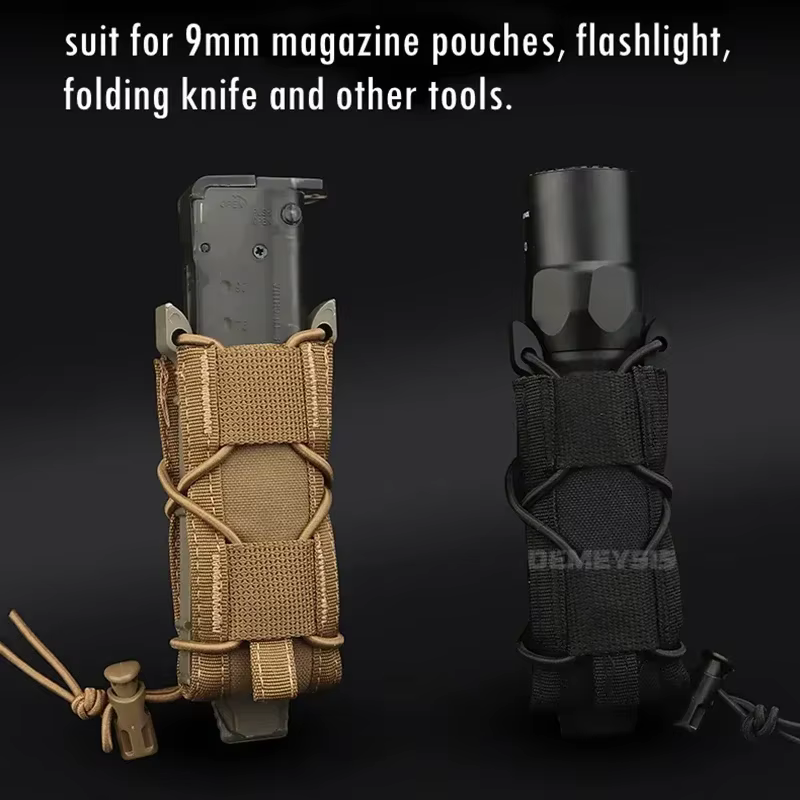 Portacargadores MOLLE para pistola 9mm – Cinturón - imagen 2