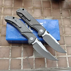 Cuchillo plegable táctico JUFULE Squirrel Master EDC campamento