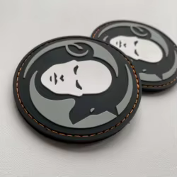 Apliques de velcro desmontables para sombreros de goma con gancho