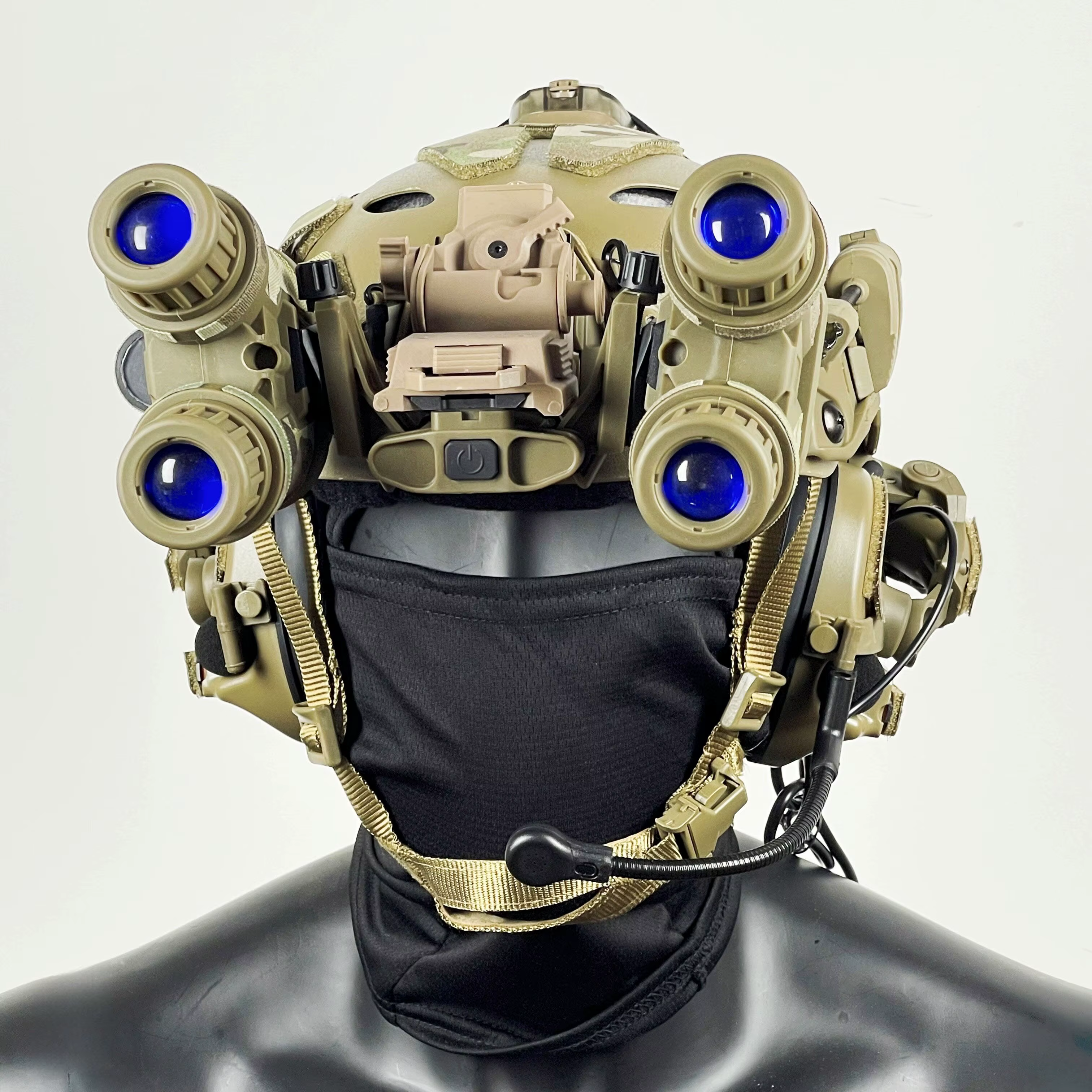 Accesorios para casco táctico SF corte alto camuflaje visión nocturna - imagen 4