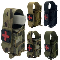 Bolsa táctica torniquete MOLLE con soporte de despliegue rápido