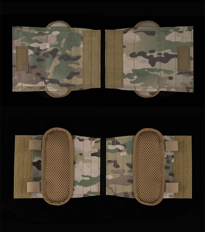 SPC JPC Portaplacas con cojín acolchado y malla camuflaje - imagen 3