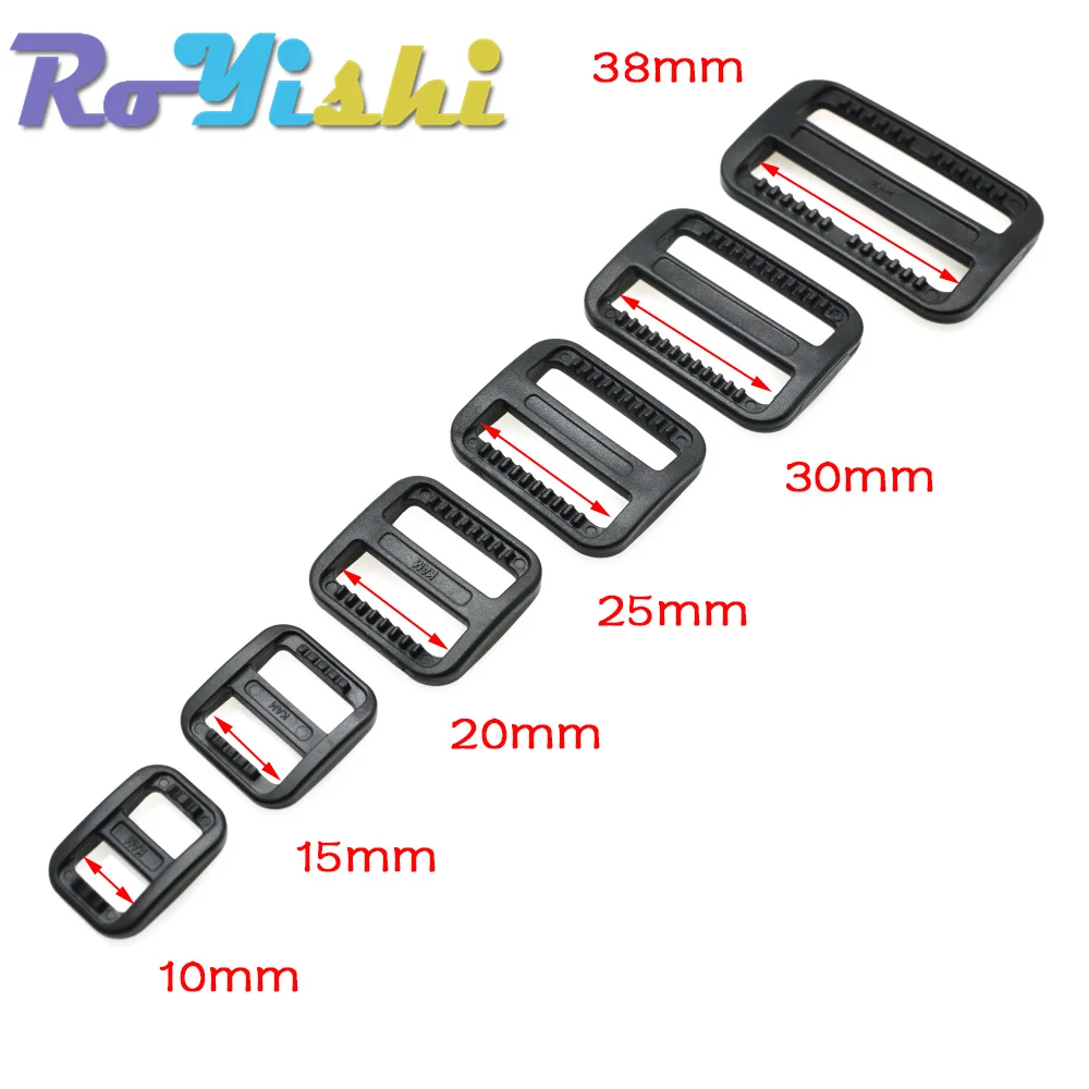 Hebilla rápida triple negra ajustable – Táctica para correa - imagen 4