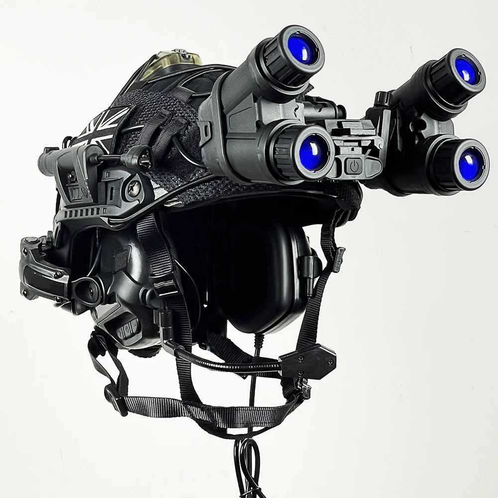 Casco táctico FAST con auriculares NVG para Airsoft y cosplay - imagen 3
