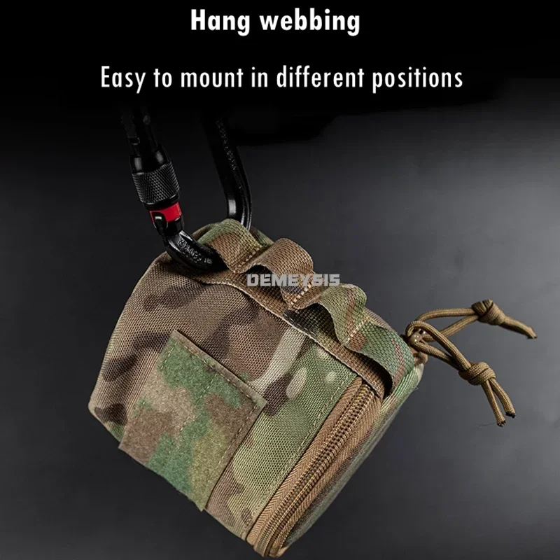 Portarrollos papel higiénico MOLLE – Bolsa táctica outdoor - imagen 4