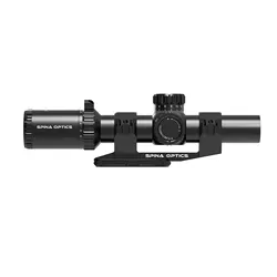 SPINA OPTICS Mira visor LPVO con lente ED y montura Picatinny