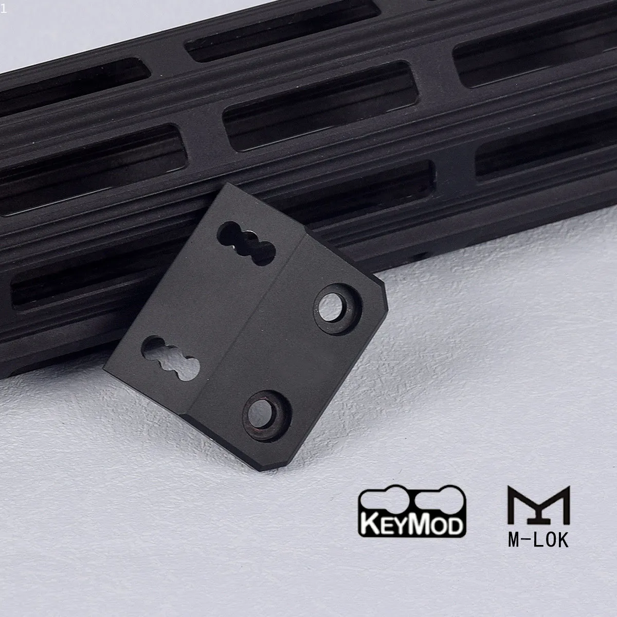 SureFire Soporte táctico de linterna aluminio offset Keymod/MLOK - imagen 4