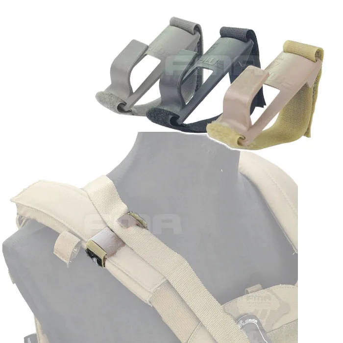 FMA Correa táctica Airsoft con gancho fijo para MOLLE - imagen 4