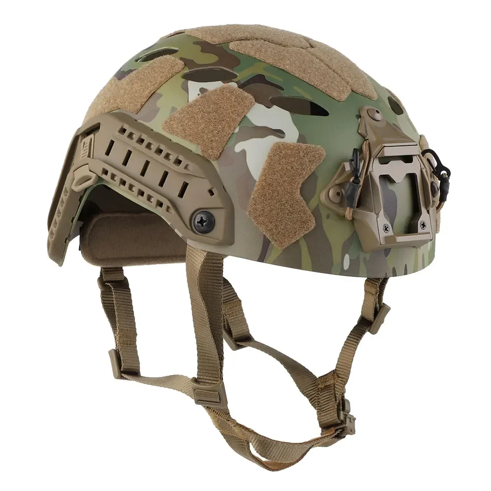 Casco táctico en verde
