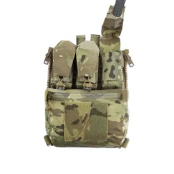 Ferro panel trasero táctico Molle para portaplacas y bolsa revistas