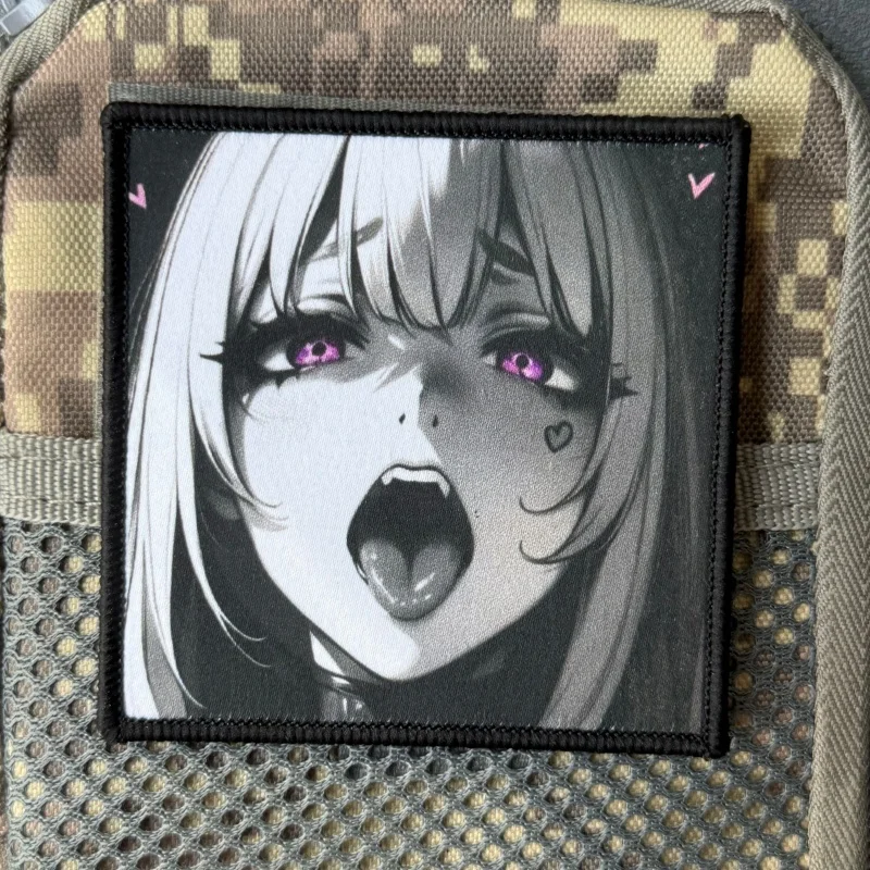 Parche táctico insignia morale impresa con velcro para mochila - imagen 3