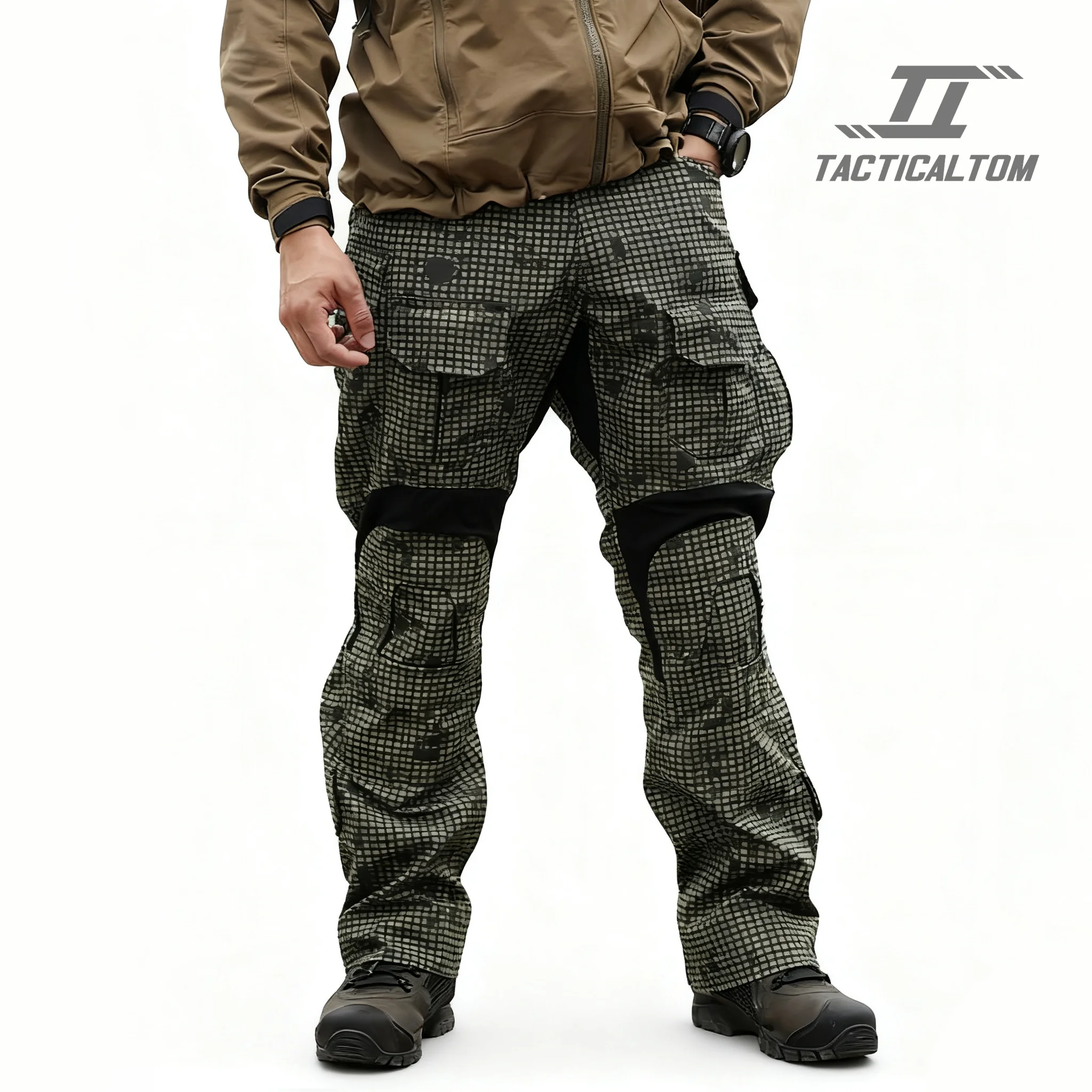 Pantalones tácticos GEN3 camuflaje nocturno desierto alta ocultación - imagen 3
