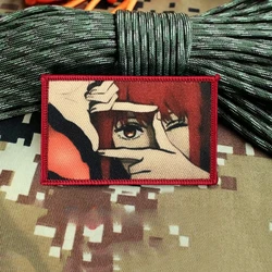 Parche táctico Makima motosierra – Insignia moral militar velcro