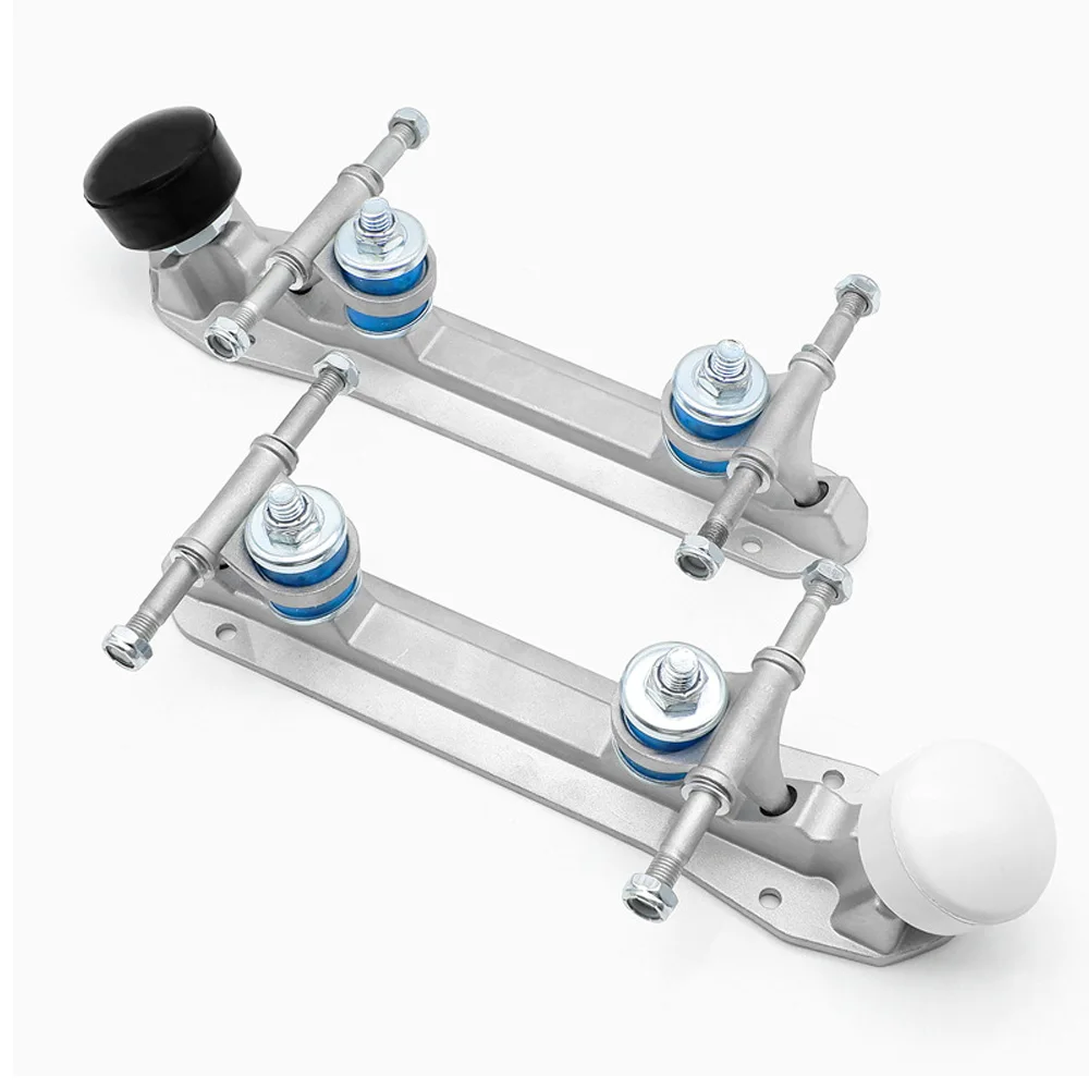 Soporte doble aluminio para patines de ruedas accesorio
