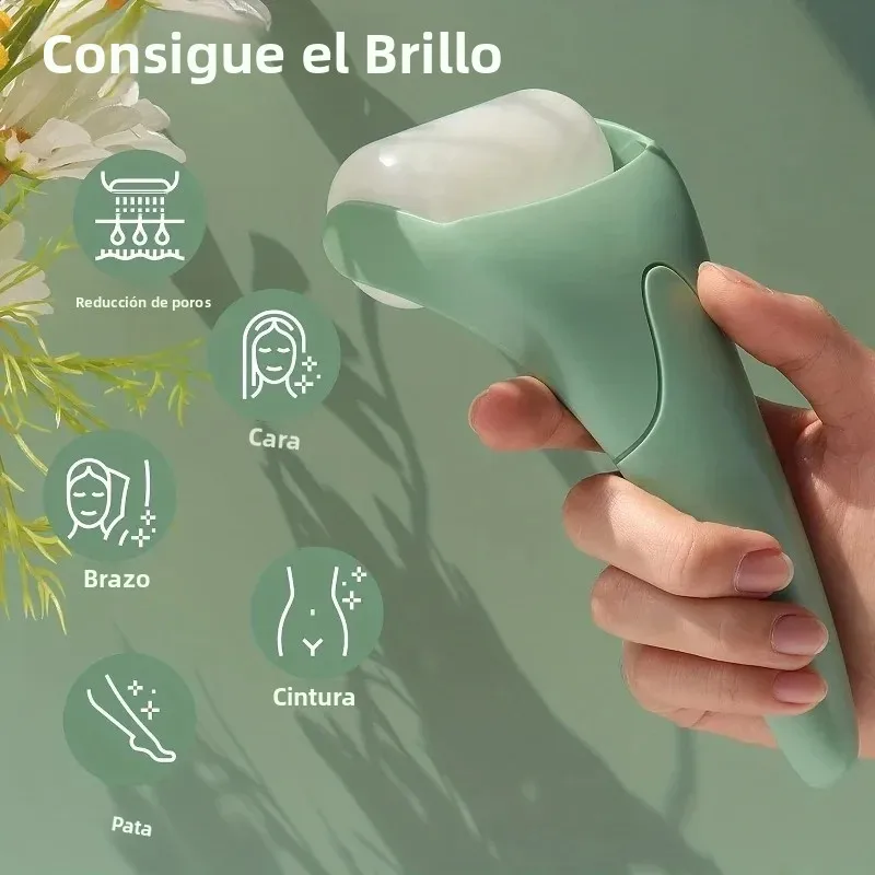 Rodillo de hielo para masaje facial y ocular refrescante portátil - imagen 2