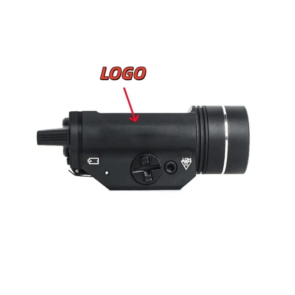 TR Linterna táctica para pistola Glock con liberación rápida y riel - imagen 4
