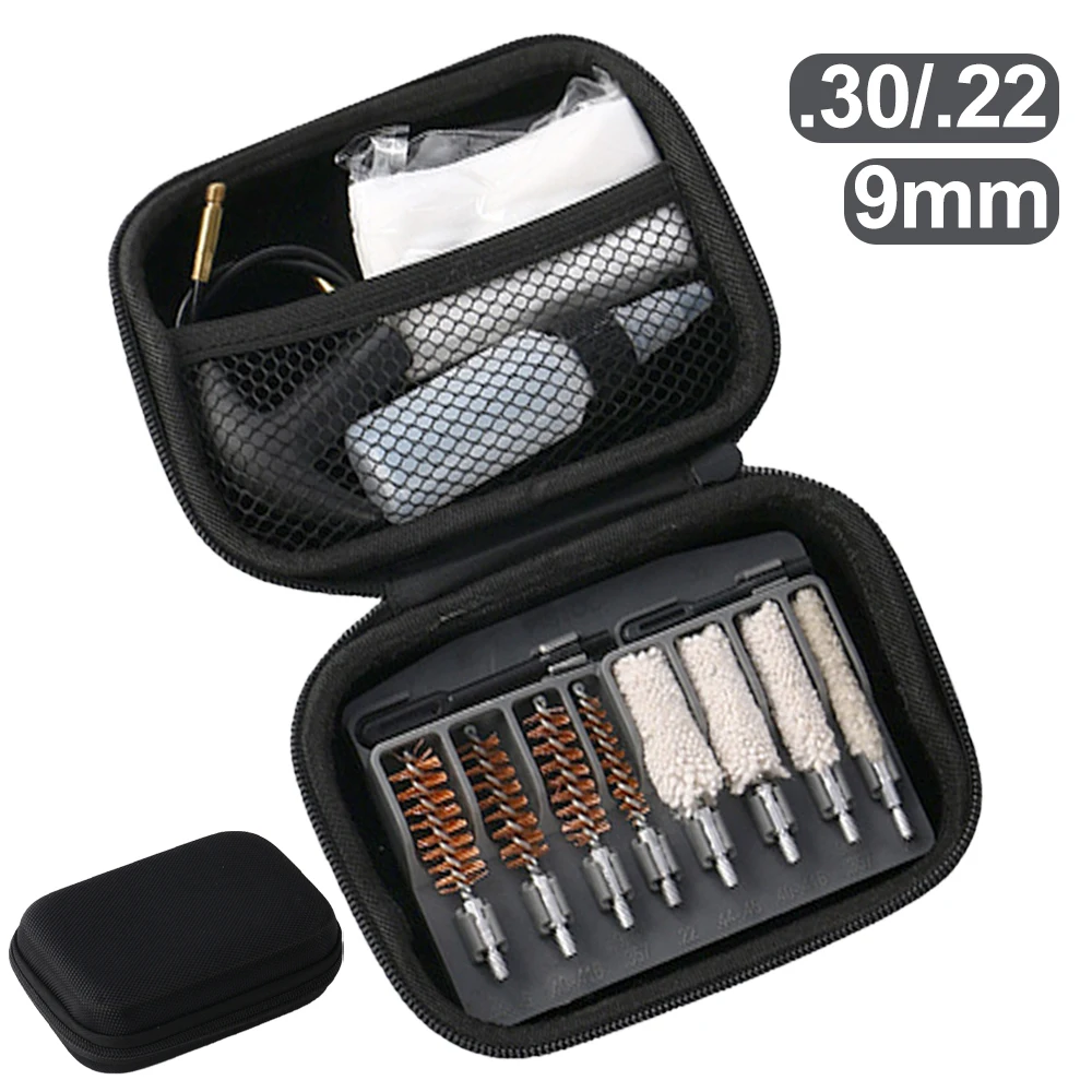 Kit de limpieza de armas táctico con estuche y cepillos de nylon - imagen 5