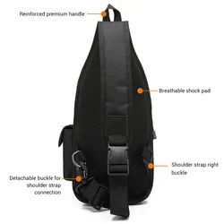 Bolsa táctica porta rifle para perro – Crossbody EDC para caza
