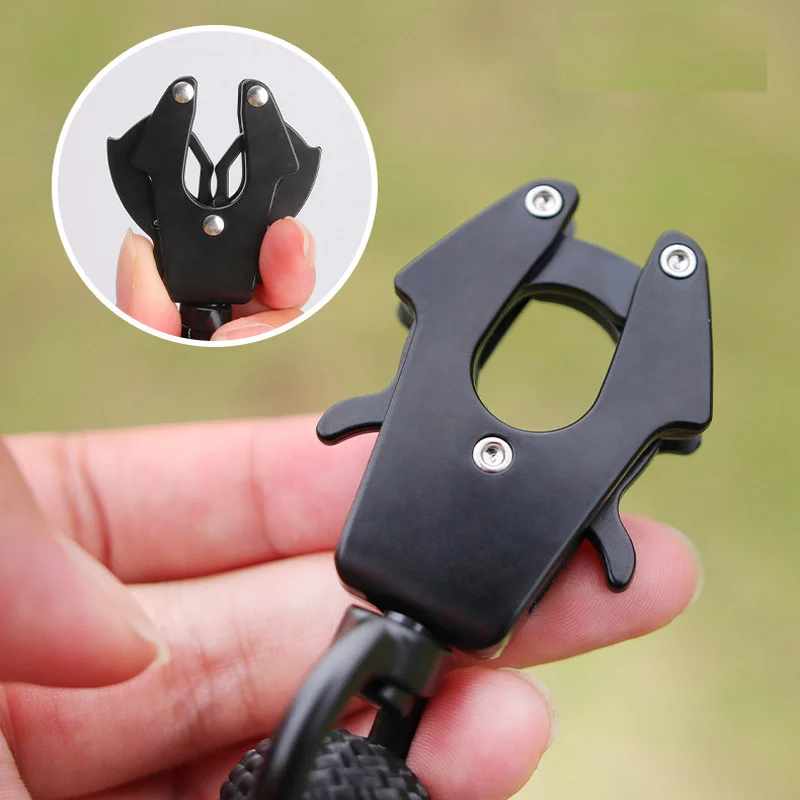 Mosquetón con clip de seguridad liberación rápida para mochila - imagen 4