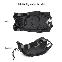 Funda casco FAST táctica de nailon con correa de sujeción