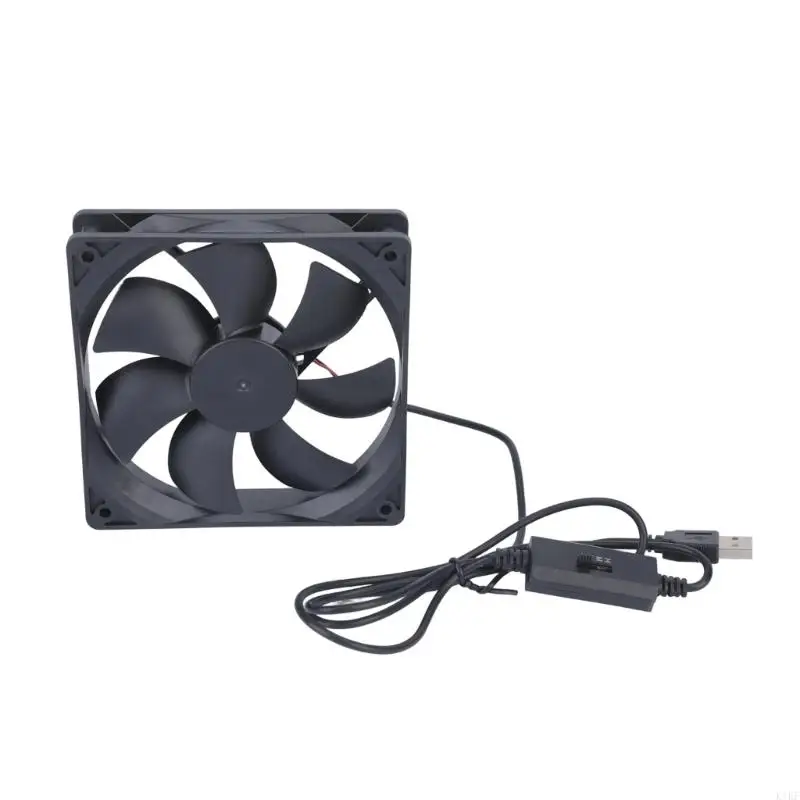 Ventilador USB con control de velocidad y rodamiento hidráulico