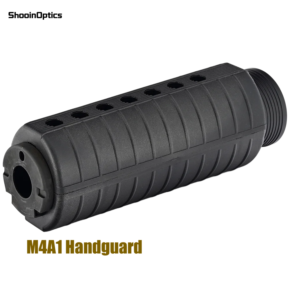 Guardamanos M4A1 nailon con anillas retención acero Airsoft - imagen 3