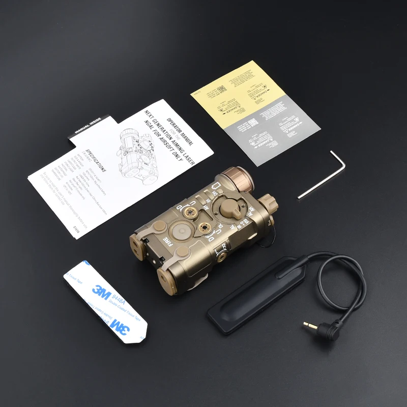 WADSN mira láser táctica IR y visible compatible con Picatinny - imagen 2