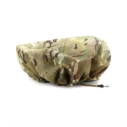 Funda de casco camuflaje ajustable para airsoft, caza y juego