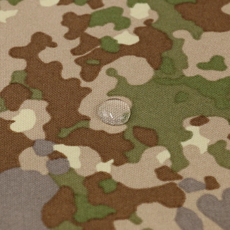 Vista del camuflaje en la trama