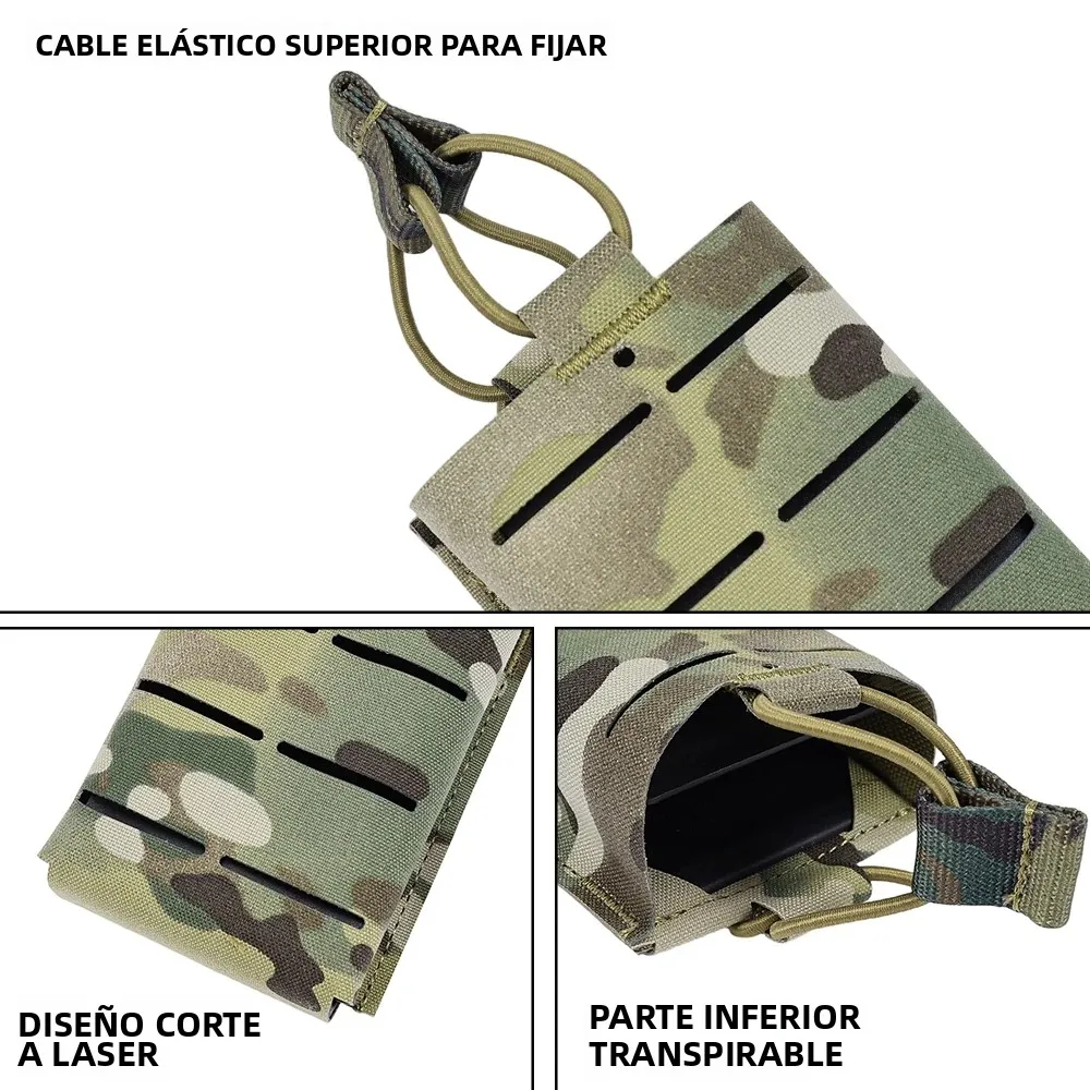 SINAIRSOFT Funda portacargadores MOLLE para fusil AR-15 5,56mm - imagen 5