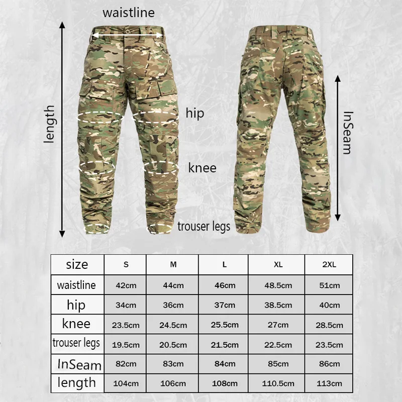 VOTAGOO Pantalones tácticos cargo Ripstop con muchos bolsillos