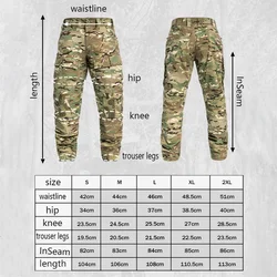 VOTAGOO Pantalones tácticos cargo Ripstop con muchos bolsillos