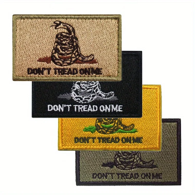 Parche táctico Velcro Don't Tread On Me Molle - imagen 4