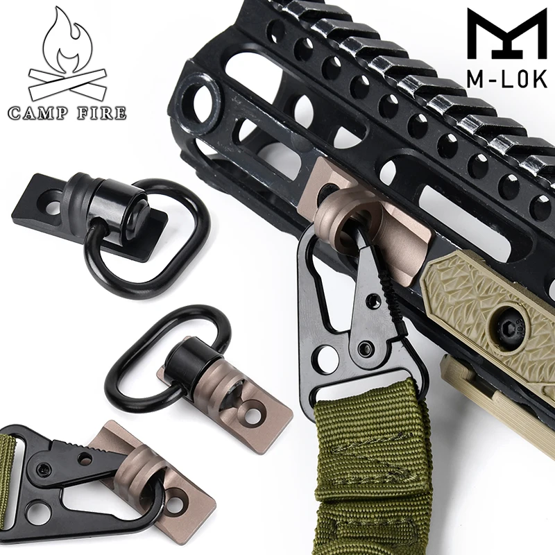 Montura QDX M-LOK para correa táctica con anclaje QD - imagen 4