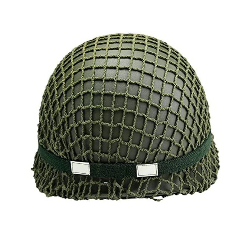 Casco M1 táctico de acero con protección para aire libre y airsoft - imagen 2